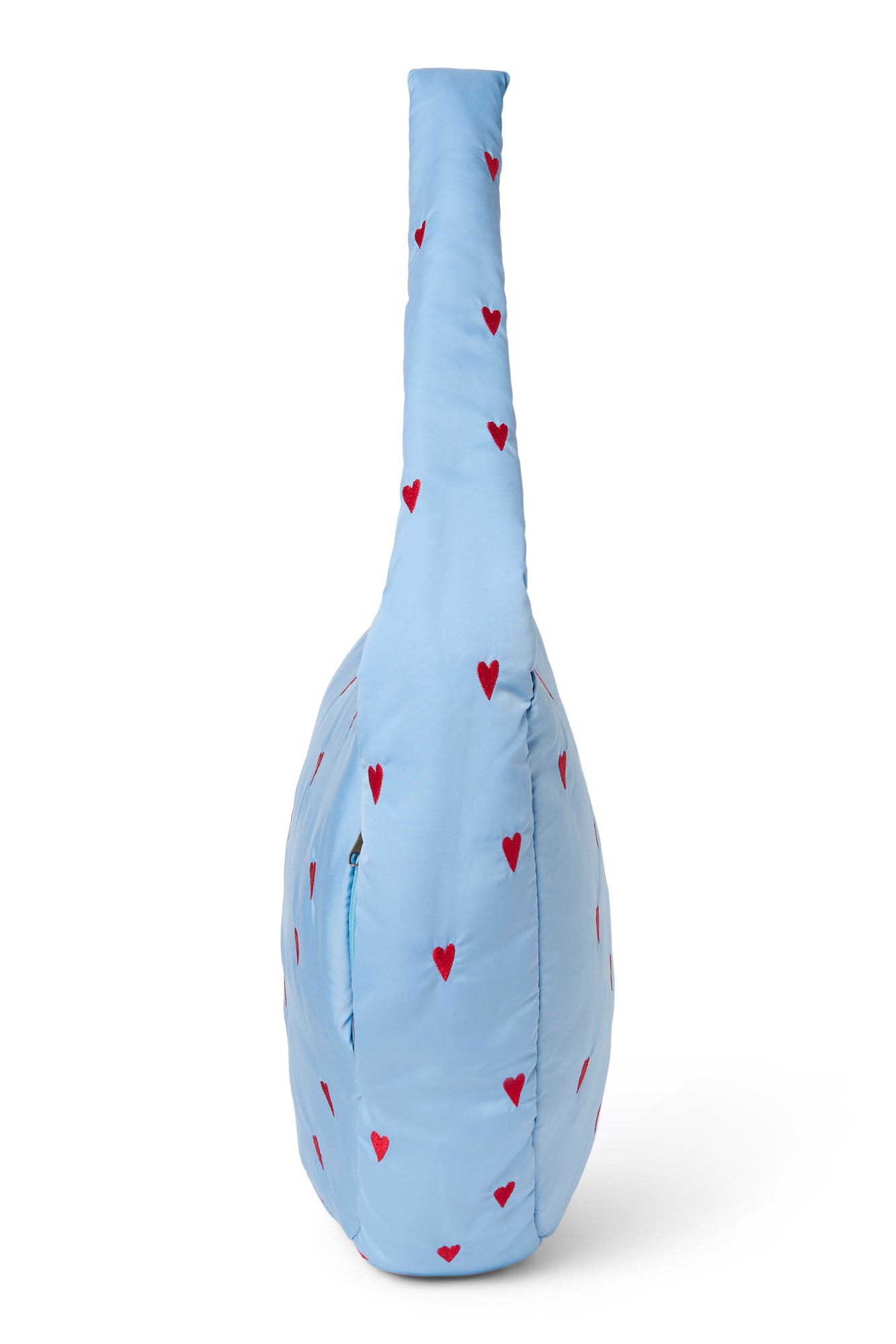 Puffy Cross Body Hellblau Hearts Bild 5