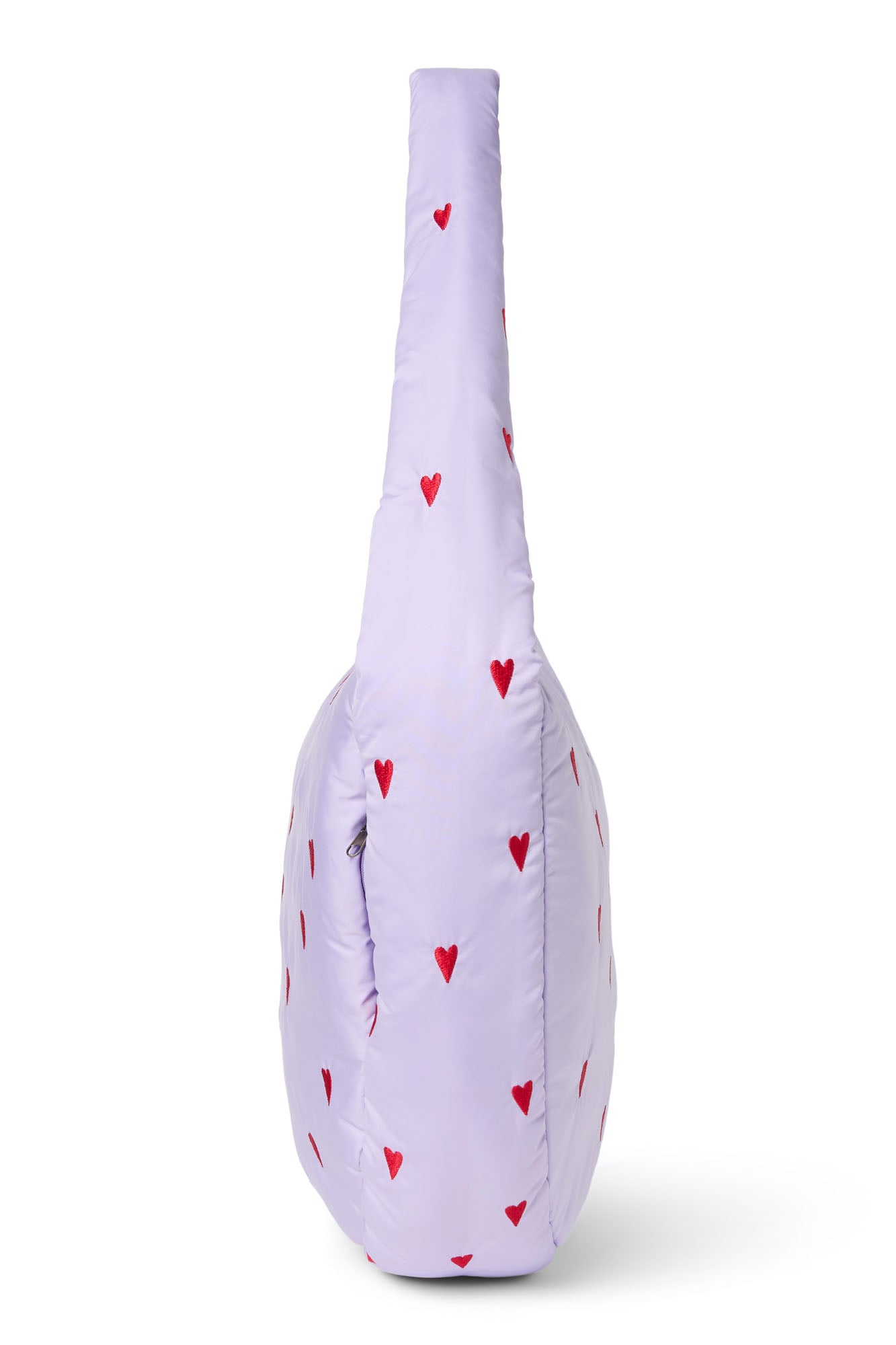 Puffy Cross Body Purple Hearts Bild 5