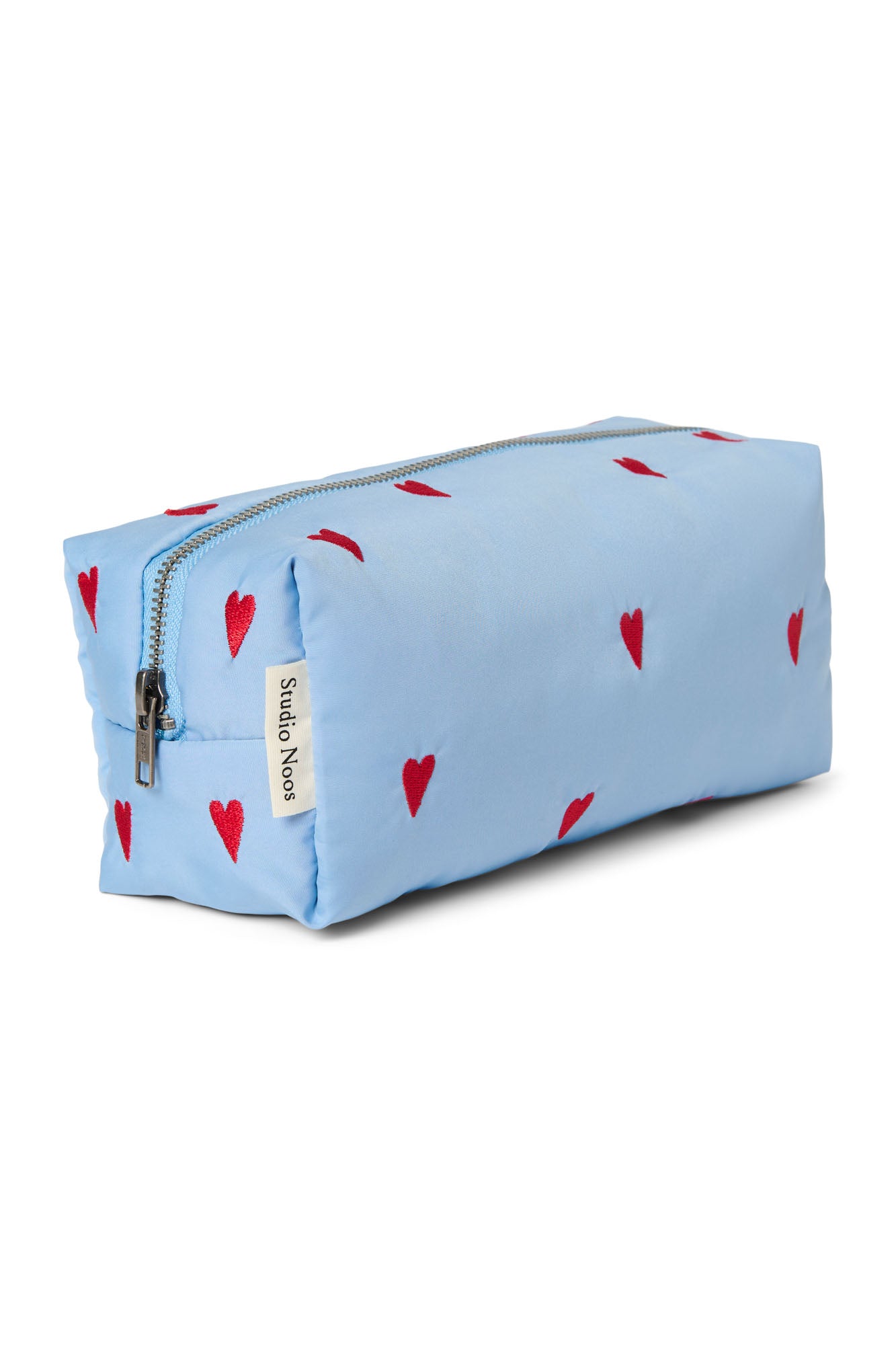 Puffy Pouch Hellblau Hearts Bild 1