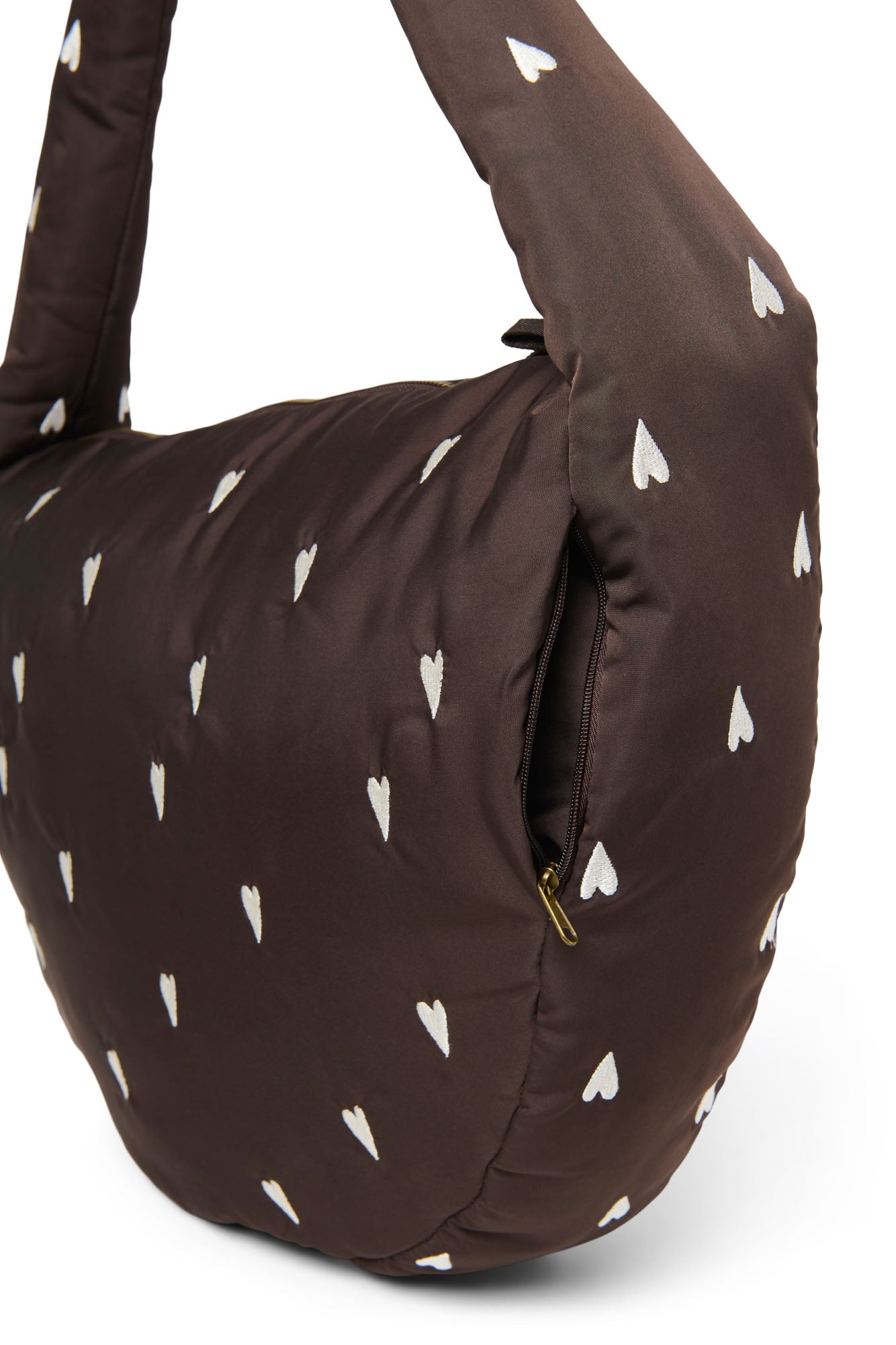 Cross Body Bag brown Hearts Bild 4