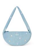 Denim Mini Cross Body Bag 0251 Hearts L. Blue Bild 1