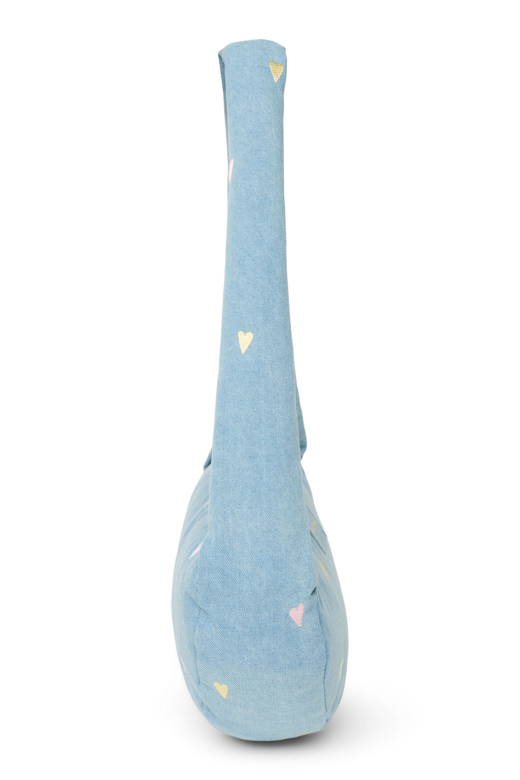 Denim Mini Cross Body Bag 0251 Hearts L. Blue Bild 3