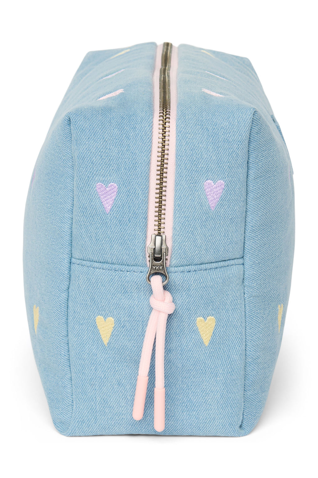 Denim Toiletry Bag 0251 Hearts L. Blue Bild 3