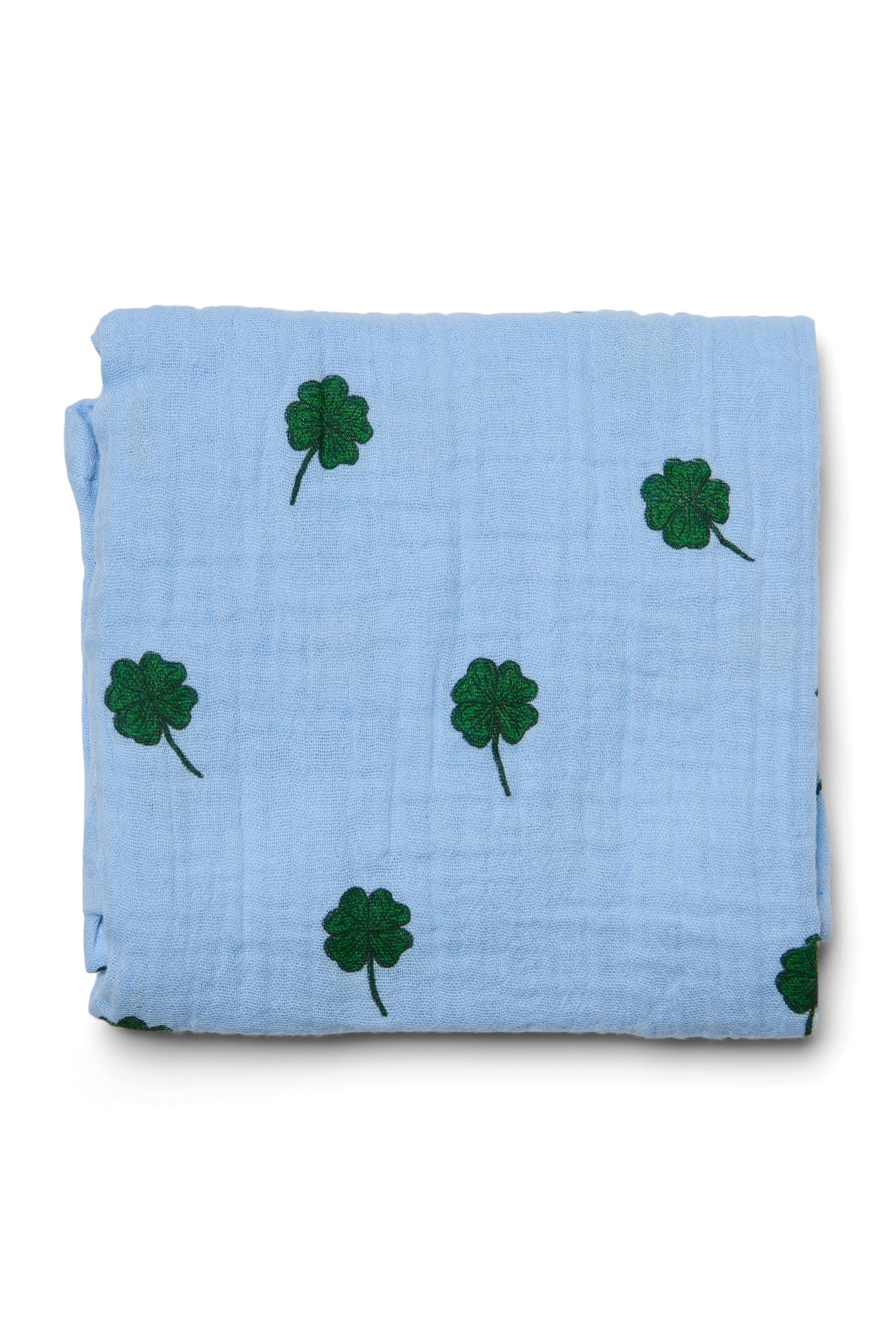 Musselintuch Medium light blue clov Bild 2