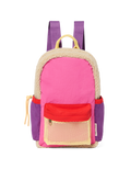Patchwork Mini Backpack 0606 Bright Pink Bild 1