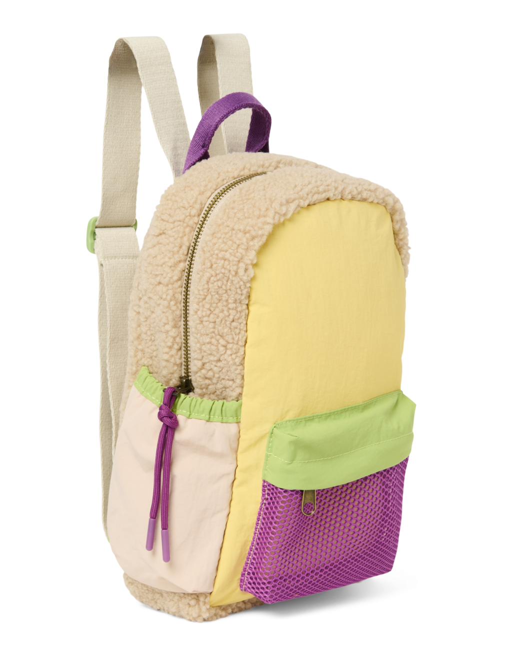 Patchwork Mini Backpack 0652 Butter Yellow Bild 2