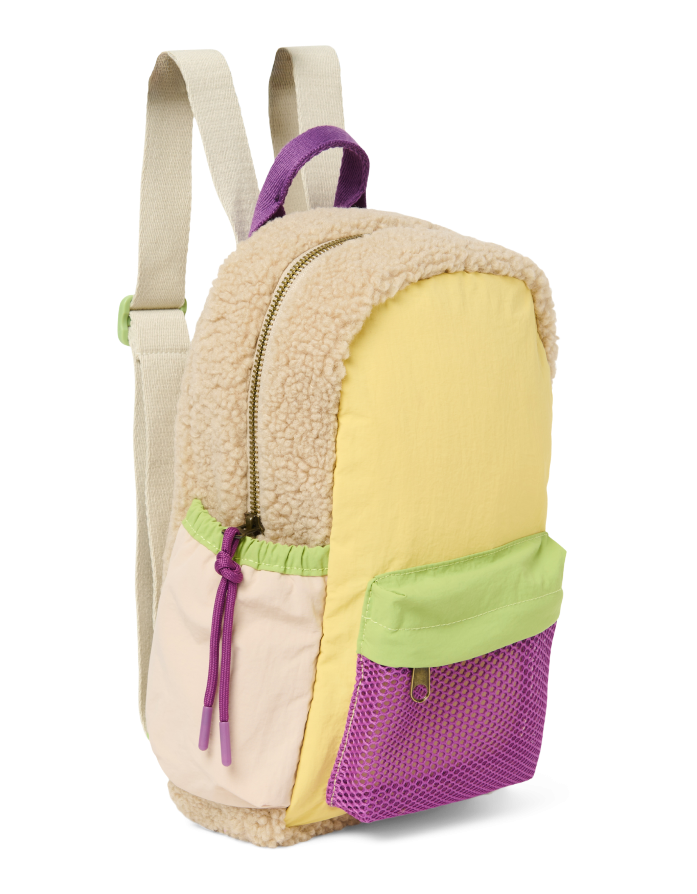 Patchwork Mini Backpack 0652 Butter Yellow Bild 2
