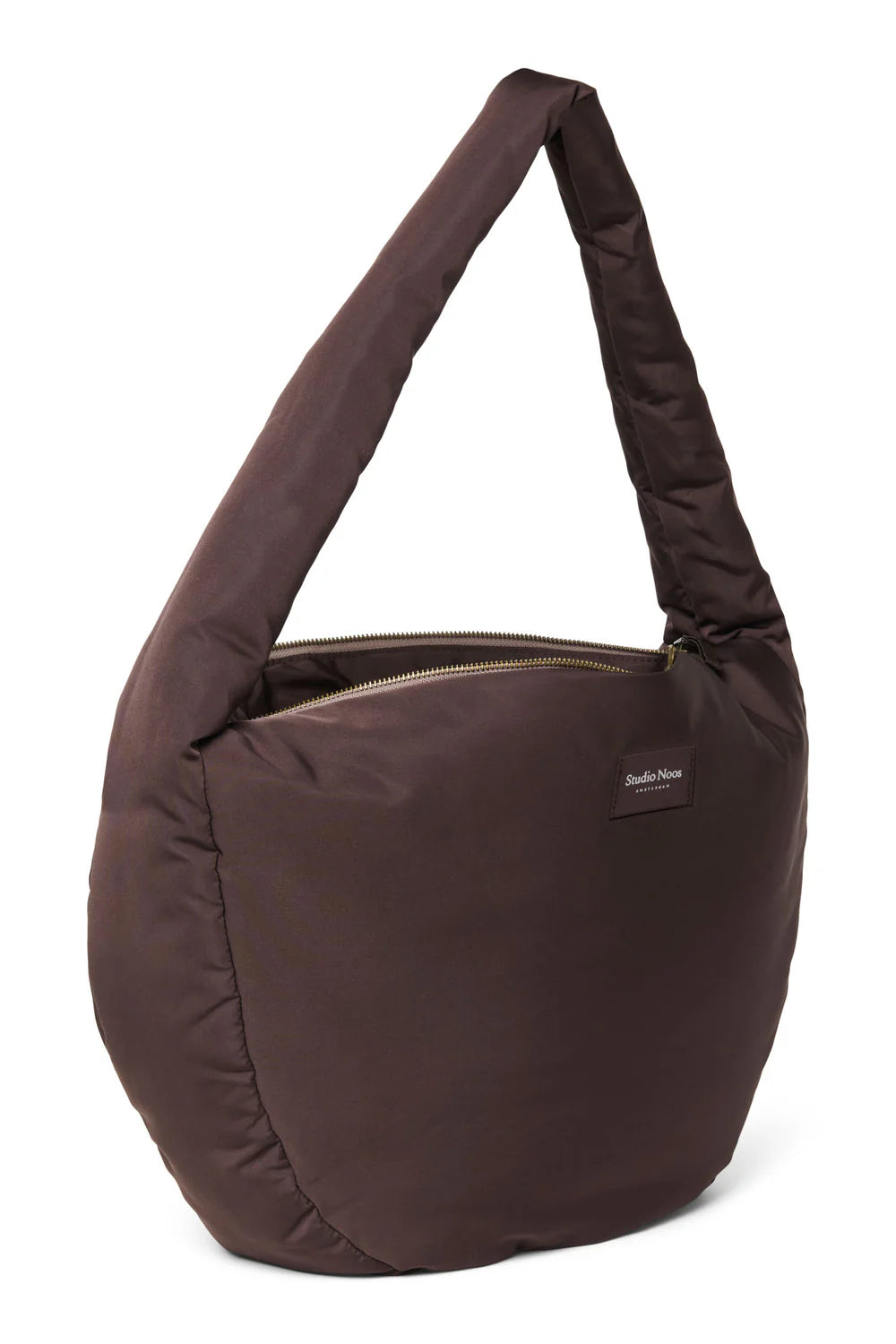 Puffy Crossbody Bag Brown Bild 2