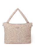 Puffy Diaper Bag Beige Leopard Bild 1