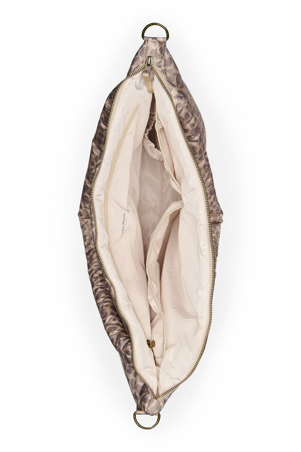 Puffy Diaper Bag Beige Leopard Bild 6