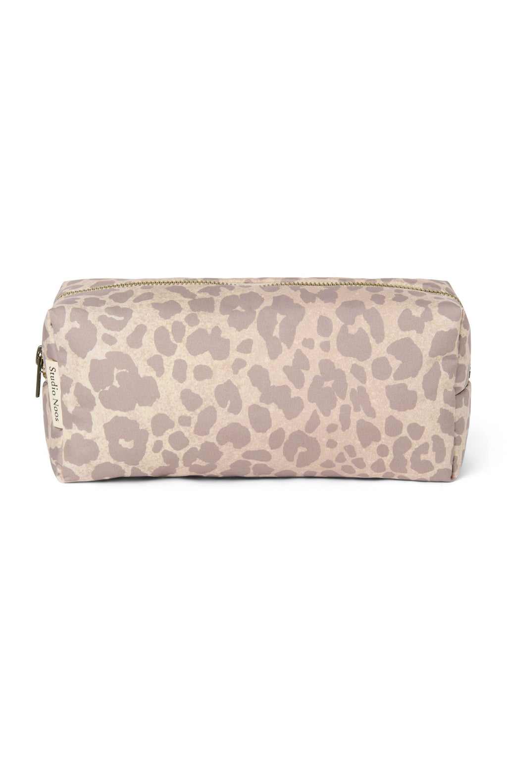 Puffy Pouch Beige Leopard Bild 3