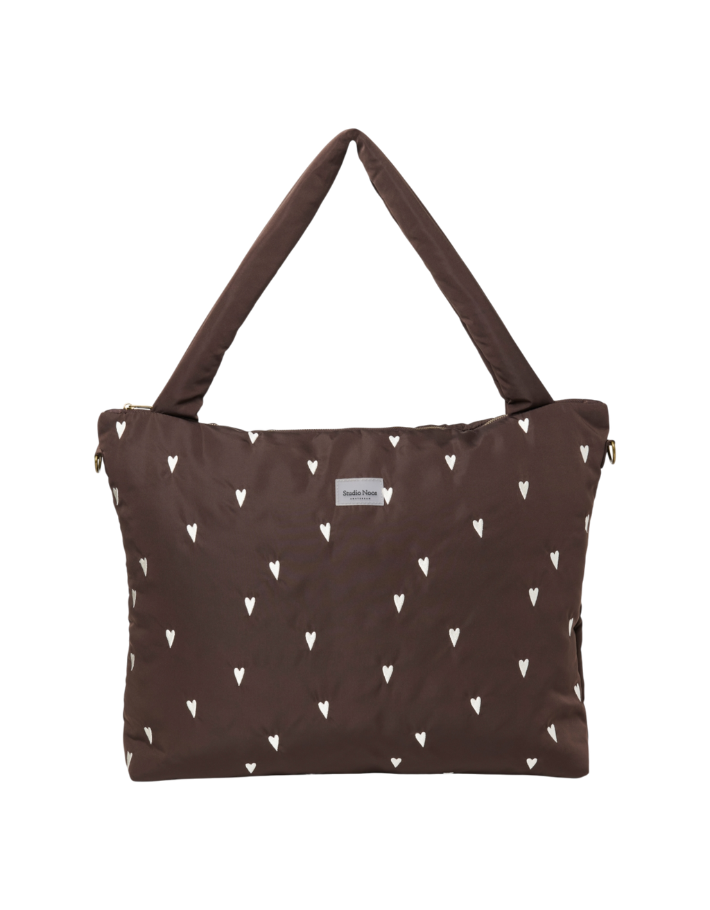 Puffy Wickeltasche brown Hearts Bild 1
