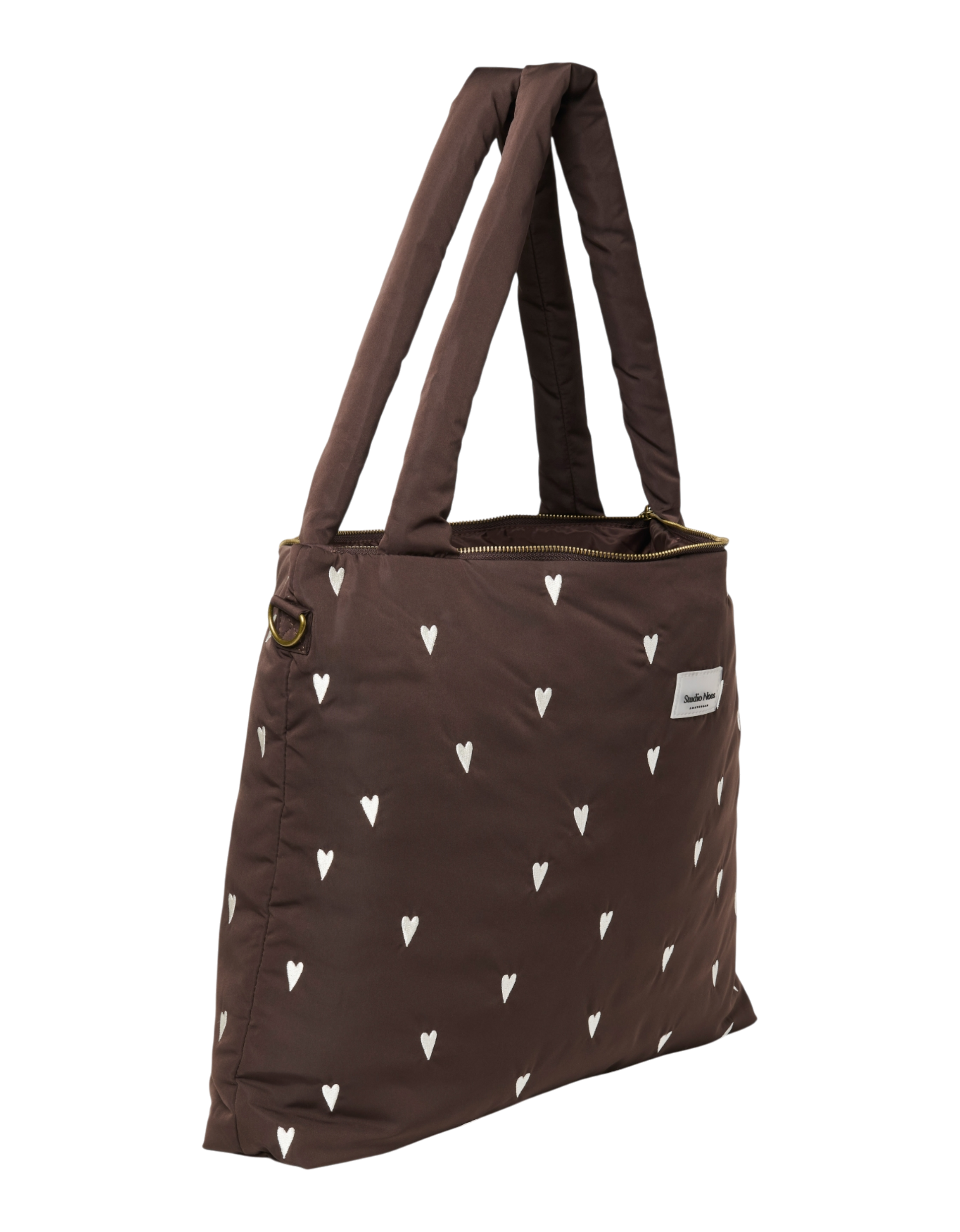 Puffy Wickeltasche brown Hearts Bild 2