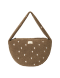 Teddy Cross Body Bag Brown Hearts Bild 1