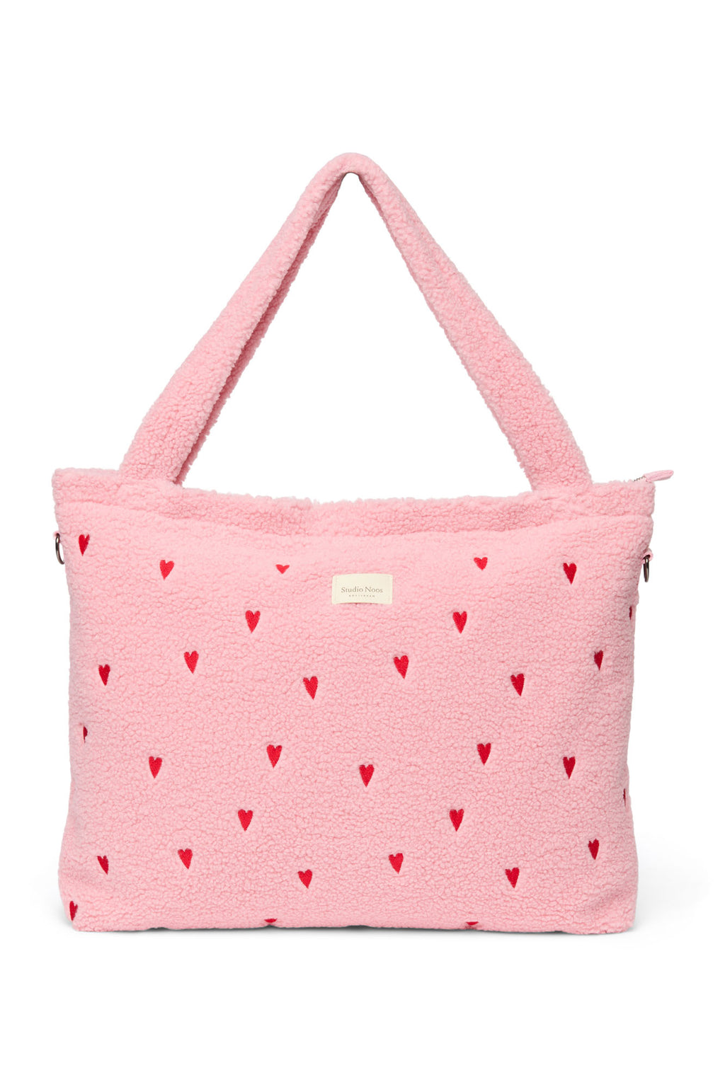 Teddy Diaper Bag 0407 Hearts L. Pink Bild 1