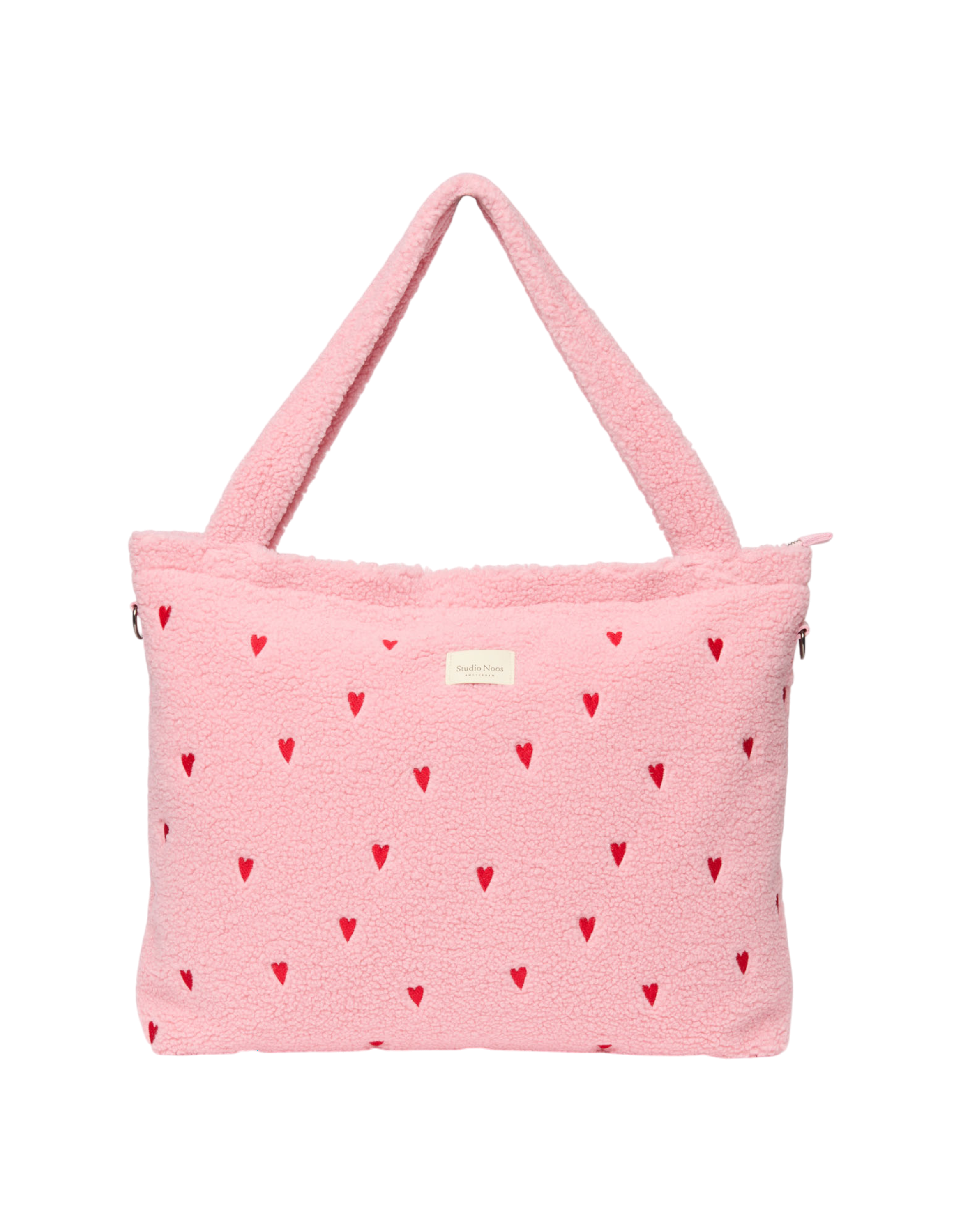 Teddy Diaper Bag 0407 Hearts L. Pink Bild 1
