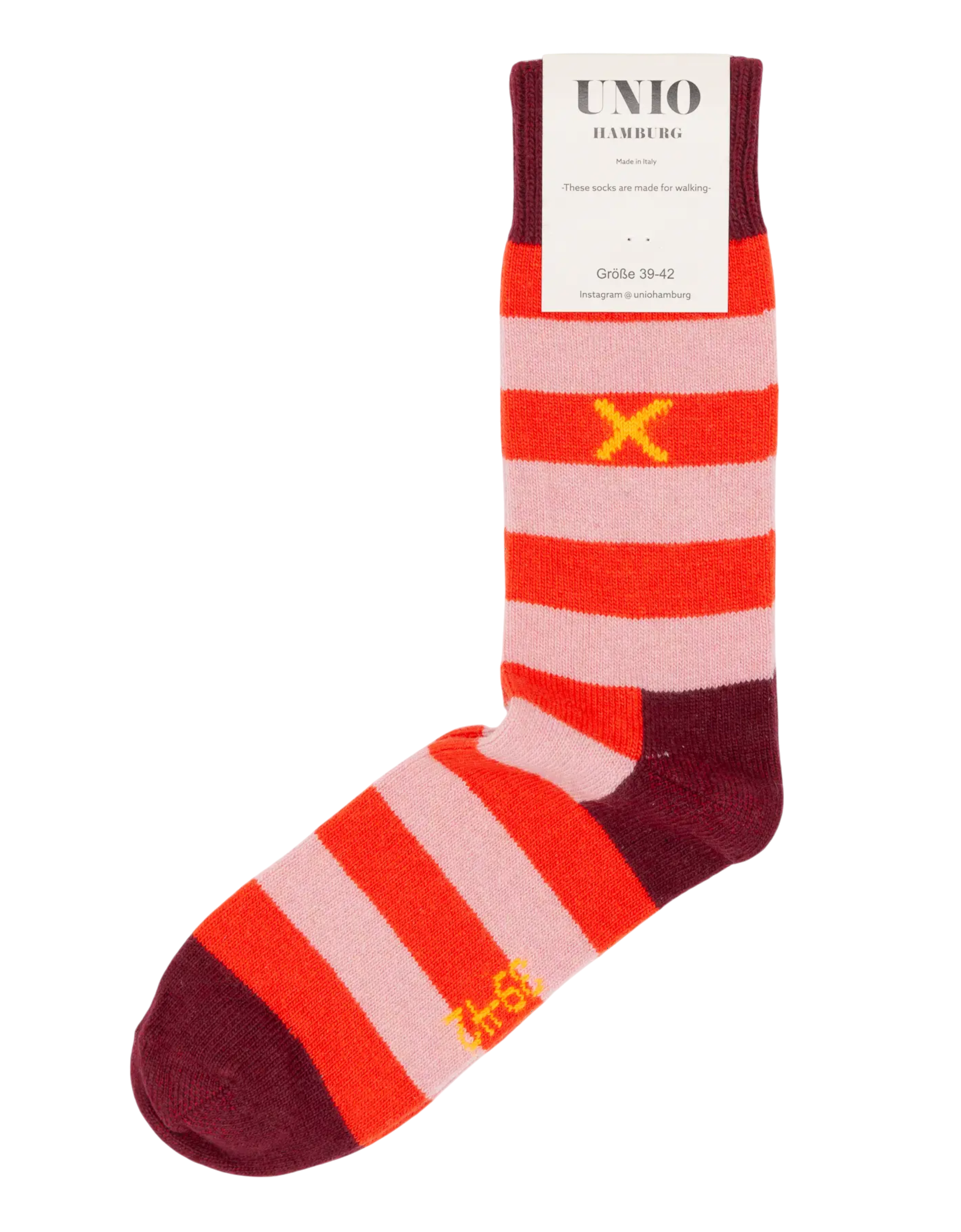 COSY bordeaux-orange-rose Bild 1
