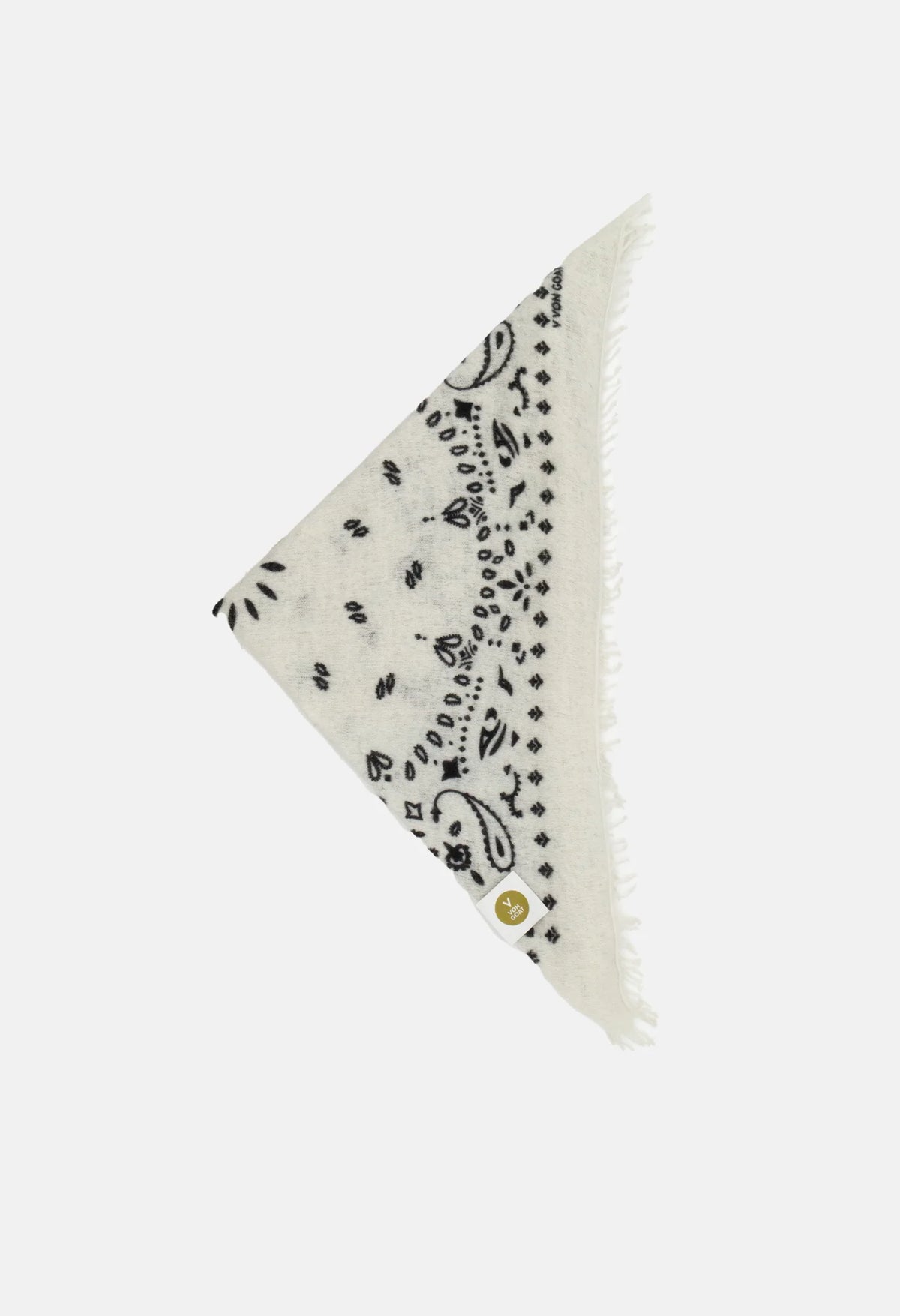 Bandana Calvina weiß/schwarz Bild 1
