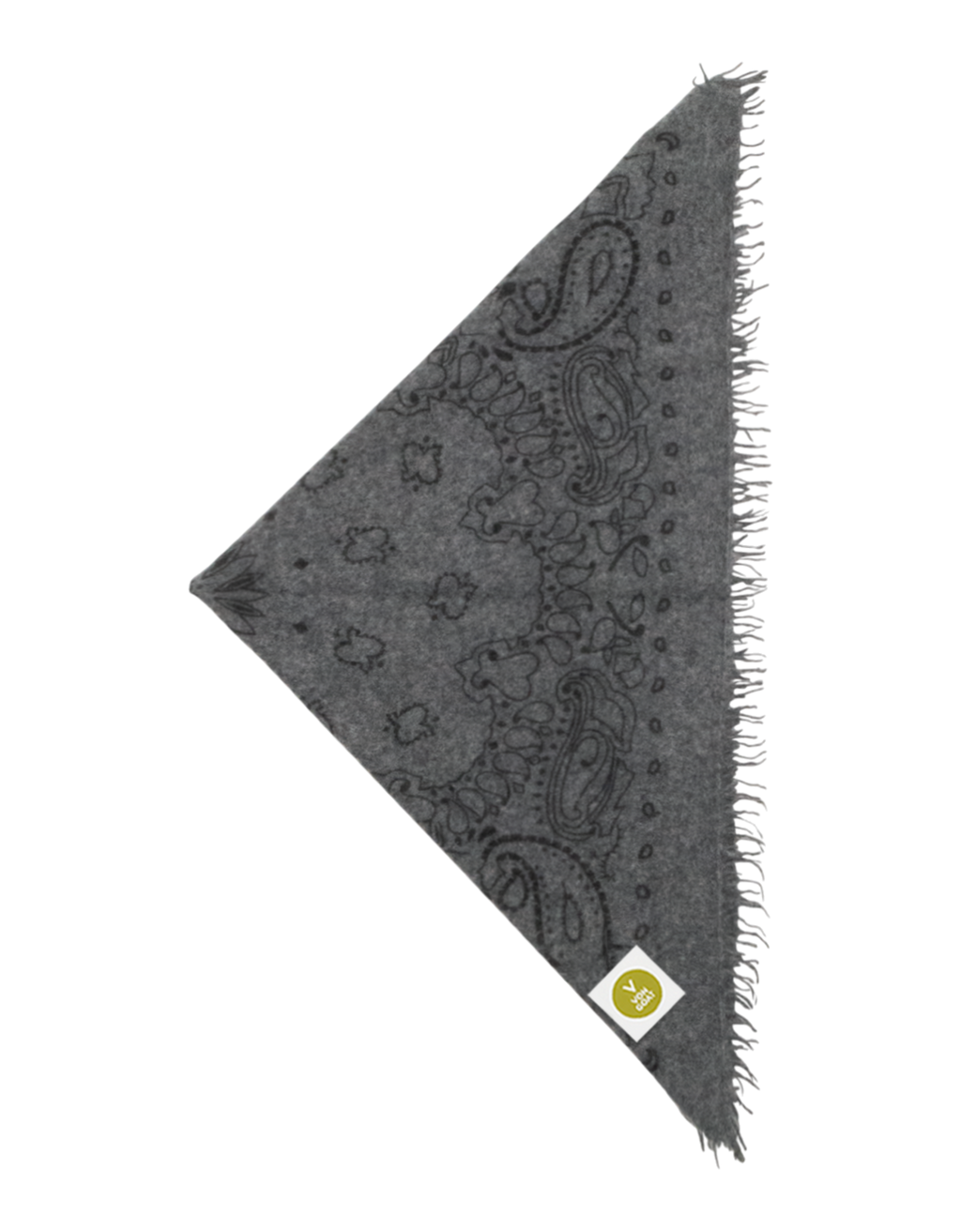 Bandana Paisley grau Bild 1