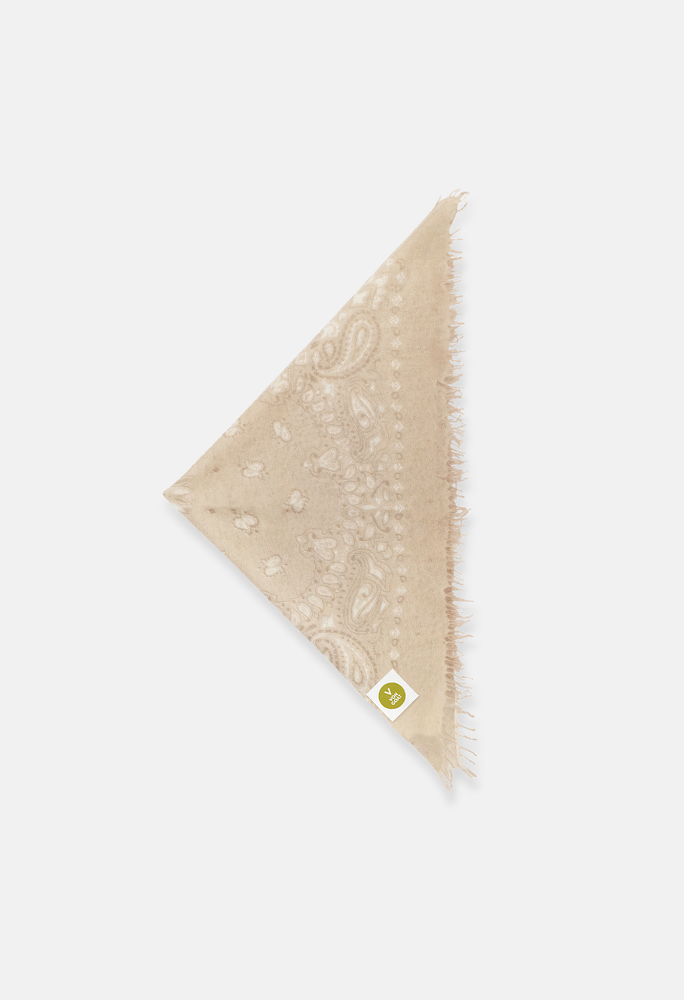 Bandana Paisley und taupe Bild 1
