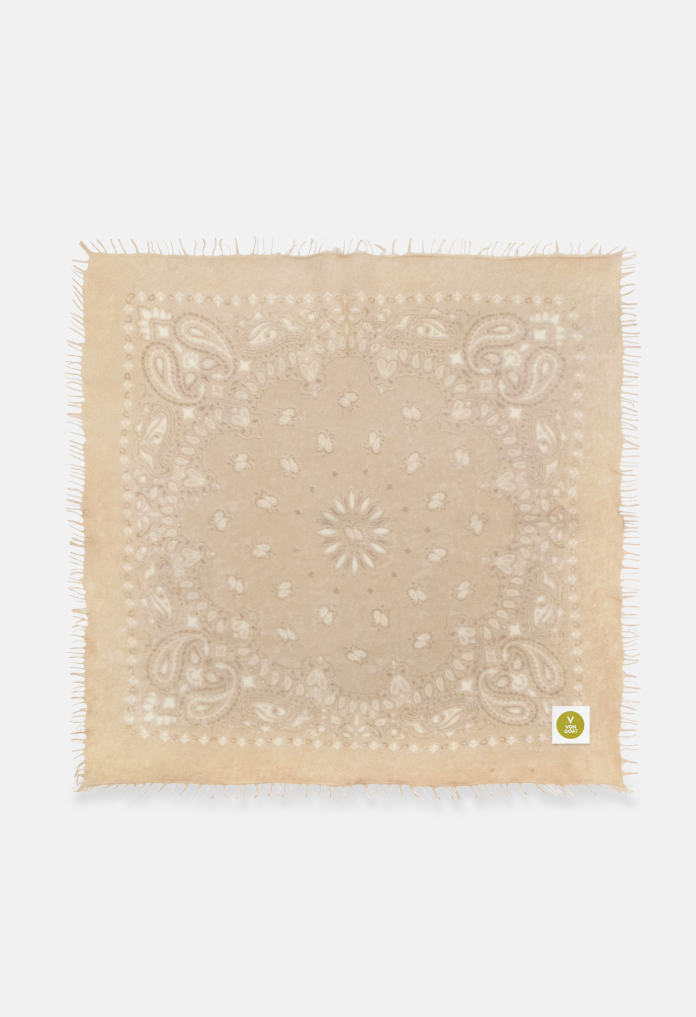 Bandana Paisley und taupe Bild 2
