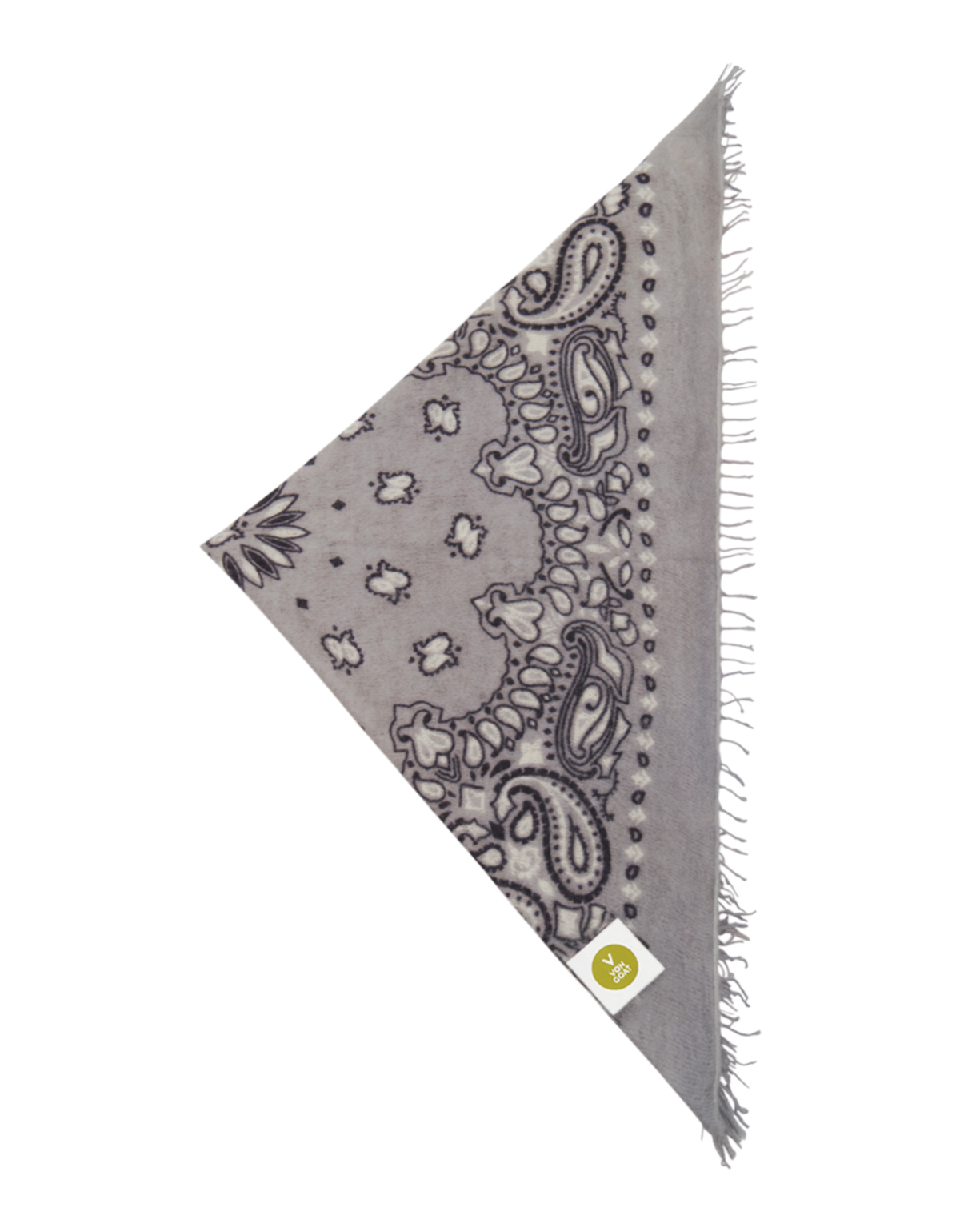 Bandana Paisley grau Bild 1