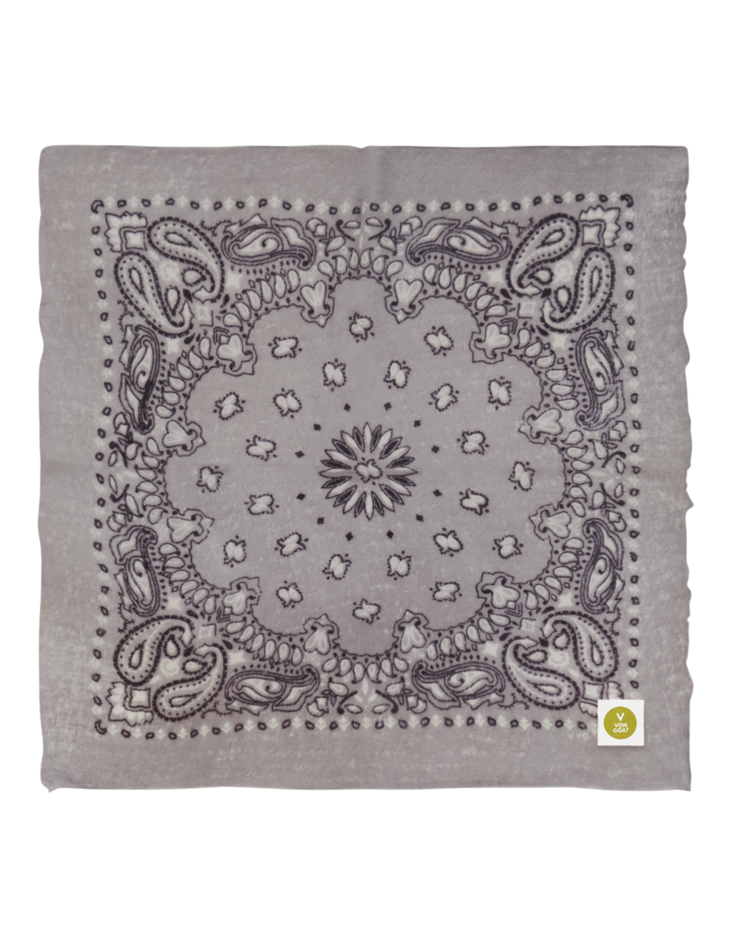 Bandana Paisley grau Bild 2