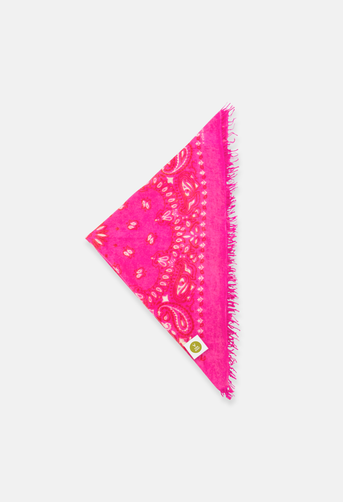 Bandana Paisley und orange Bild 1