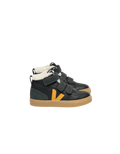 V-10 MID FURED LEATHER Black_Ouro_Grafite Bild 1
