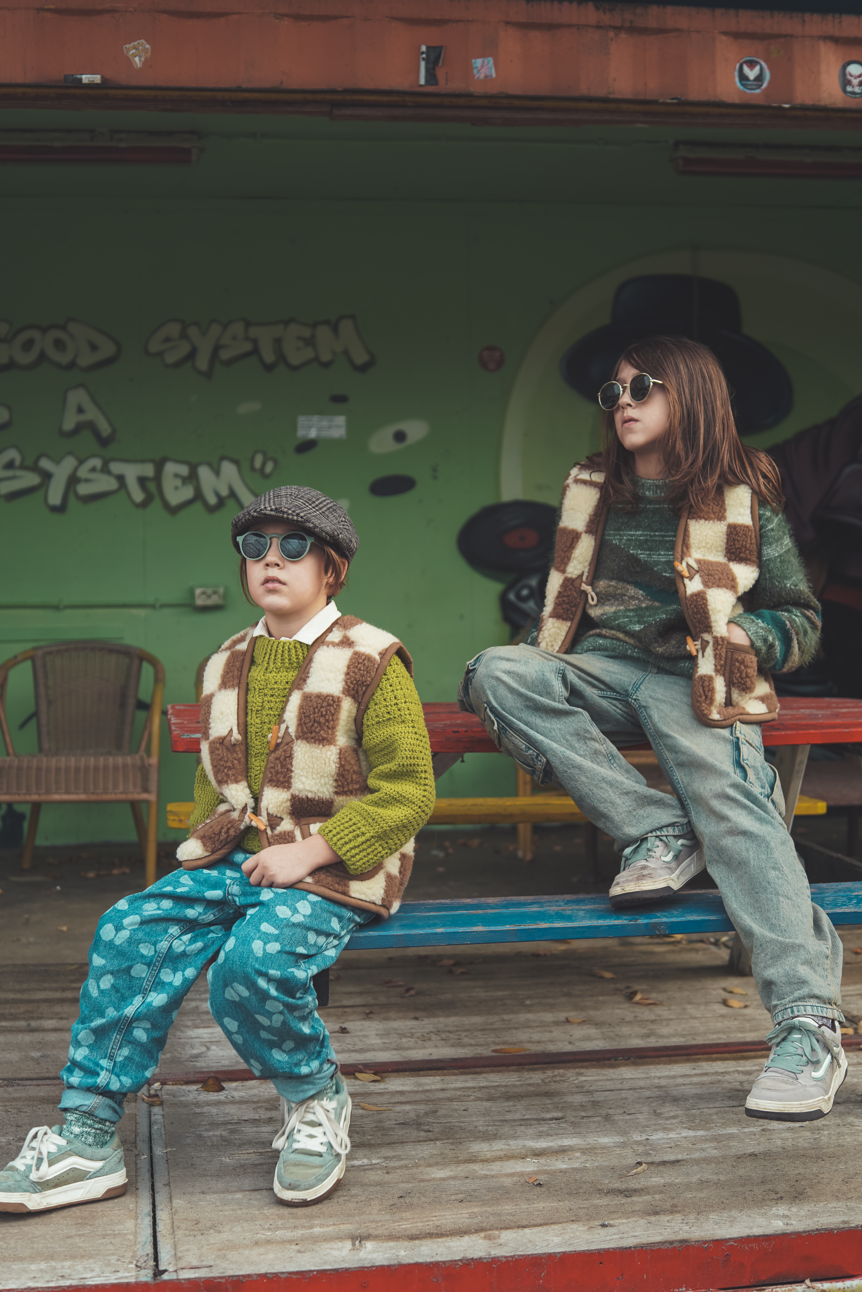 Wollweste Brick Brick Bild 2